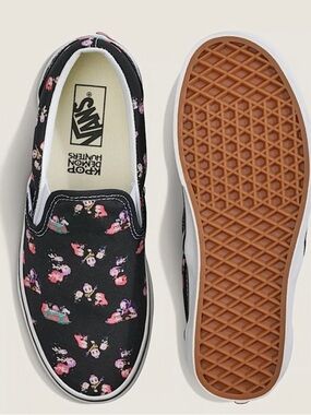 K-Pop Demon Hunters Vans Slip-Ons shoe womens 11 mens 9.5 new limited release